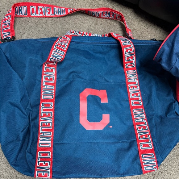 Cleveland Indians duffle bags lot of 2 - Picture 2 of 11